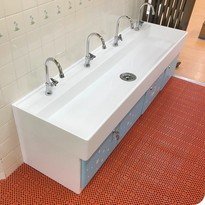 新設されたシンクの写真。